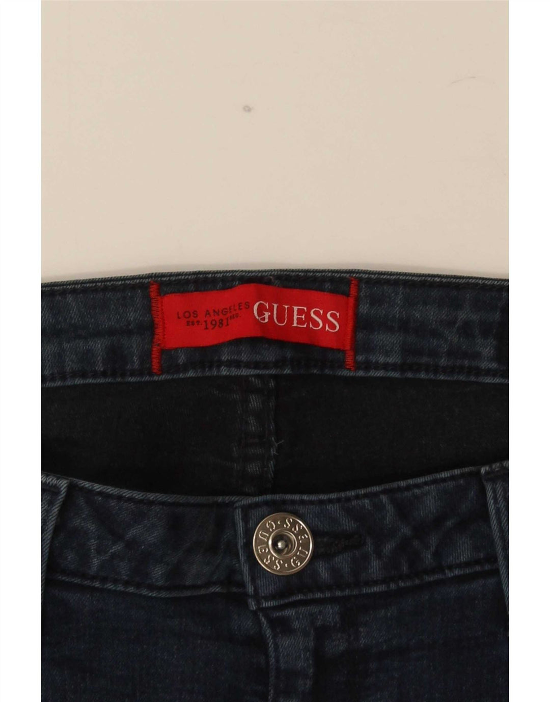 Guess Jeans retos femininos W32 L32 azul