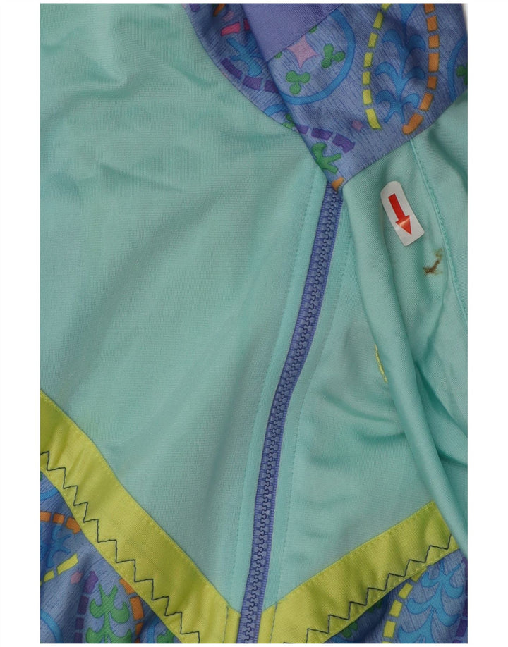 Lotto Mens Loose Fit Treino Top Jaqueta Pequeno Colorblock Roxo