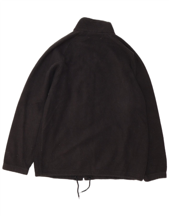 Jaqueta de lã masculina Kappa UK 40 grande poliéster preto