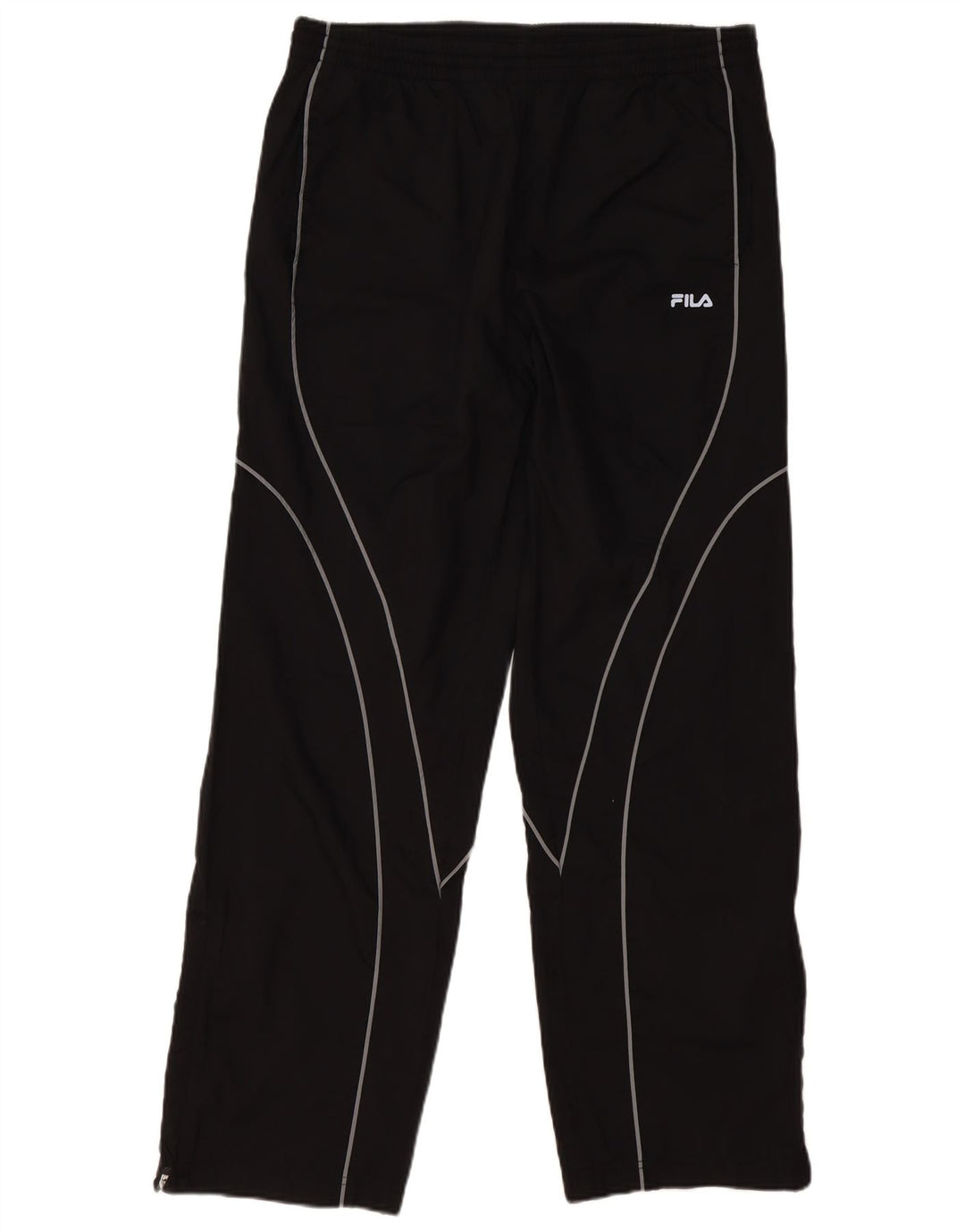 Calça de treino masculina Fila IT 52 grande poliéster azul marinho