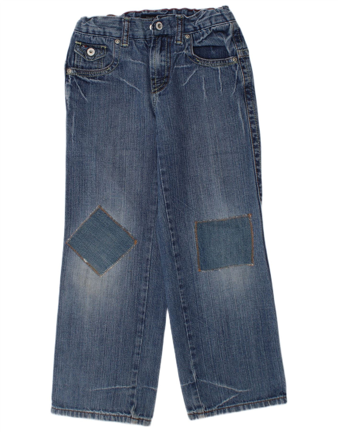 Tommy Hilfiger Meninos Jeans Soltos 5-6 Anos W22 L20 Azul