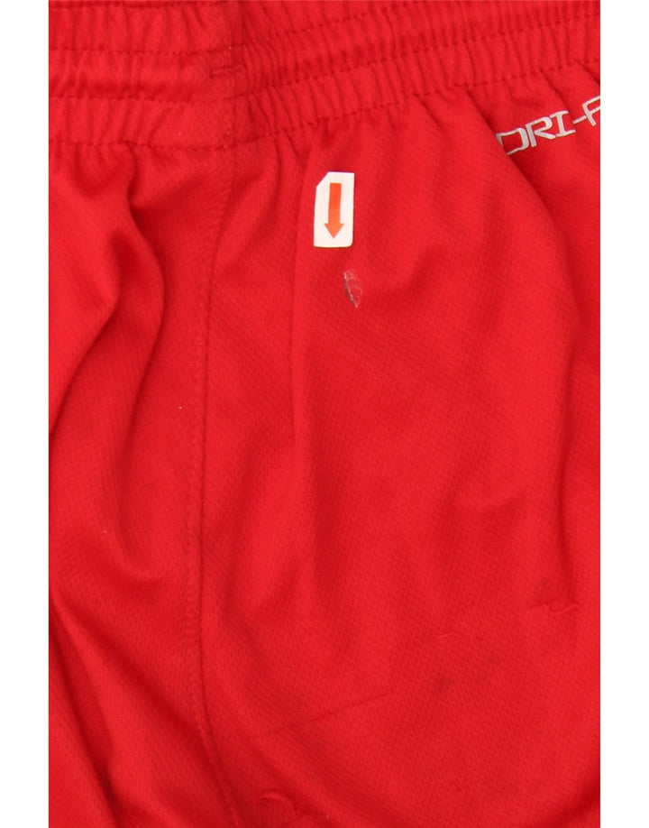 Shorts esportivos gráficos JORDAN Boys Dri Fit 13-14 anos XL vermelho colorblock