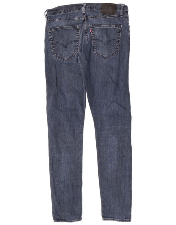 Levi's Masculino 512 Slim Jeans W34 L34 Azul Algodão