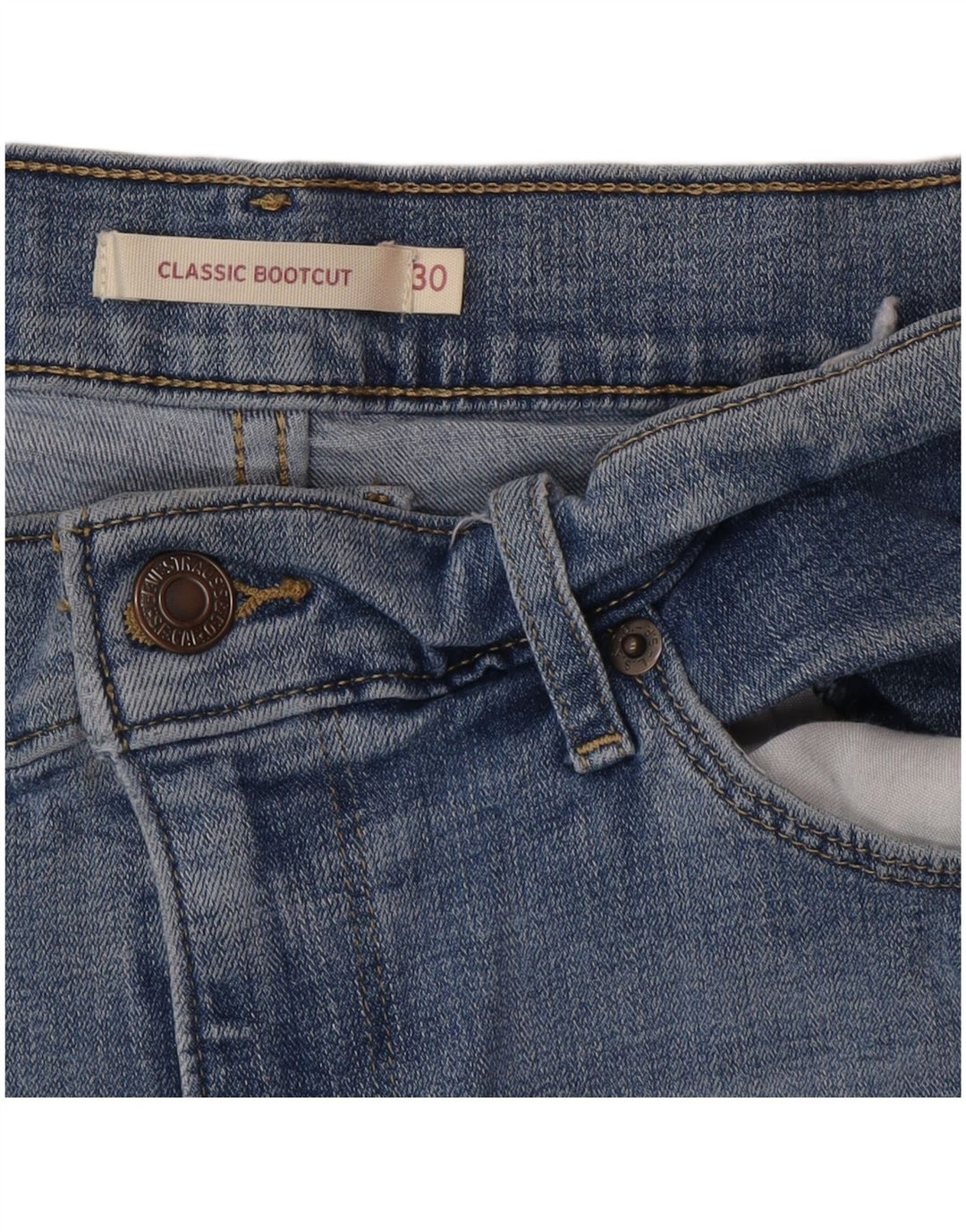 Jeans Levi's Classic Bootcut Feminino W30 L33 Azul