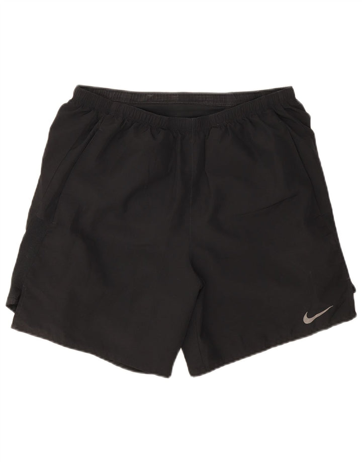 Nike Mens Dri Fit Sport Shorts Médio Preto Poliéster