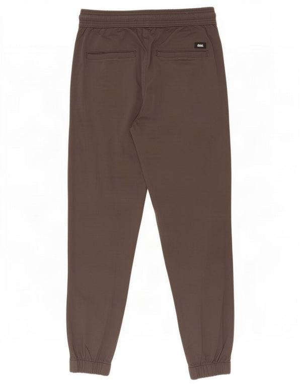 Zara Mens Joggers Calça Casual Pequena W28 L28 Algodão Cinza