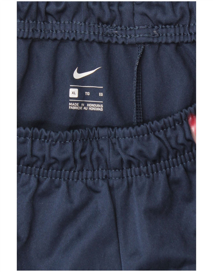 Calça de treino masculina Nike XL azul marinho poliéster