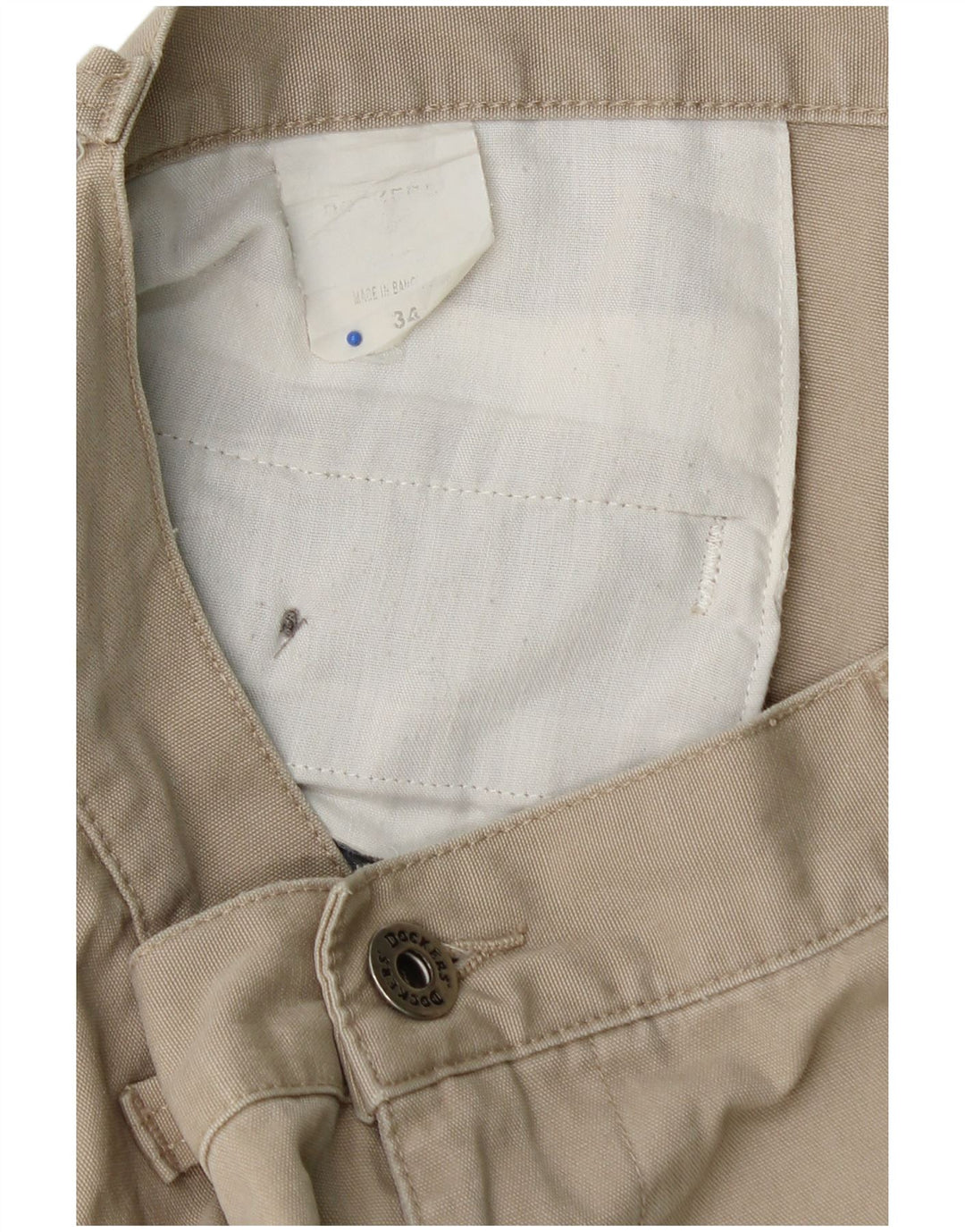 Shorts cargo masculino DOCKERS cáqui W34 grande bege