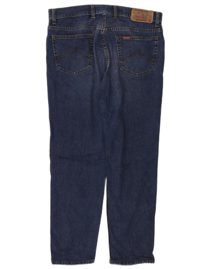 CARRERA Masculino 700 Straight Jeans W36 L28 Azul Marinho Algodão