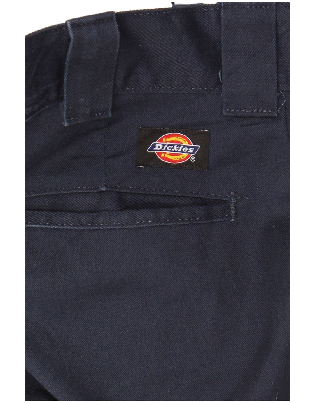 Calça Chino Masculina Slim Straight DICKIES W31 L32 Poliéster Azul Marinho