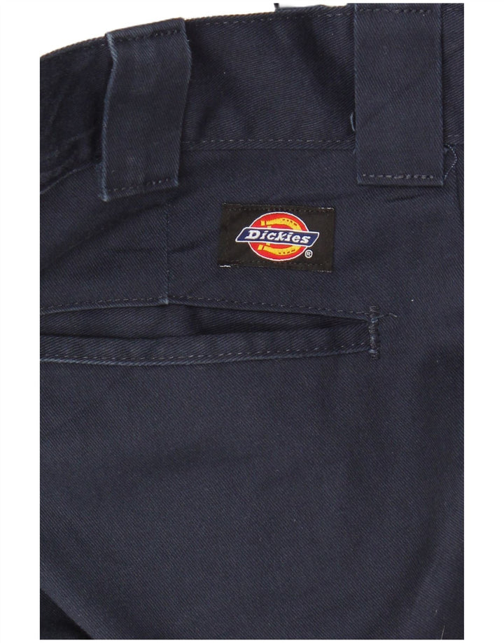 Calça Chino Masculina Slim Straight DICKIES W31 L32 Poliéster Azul Marinho