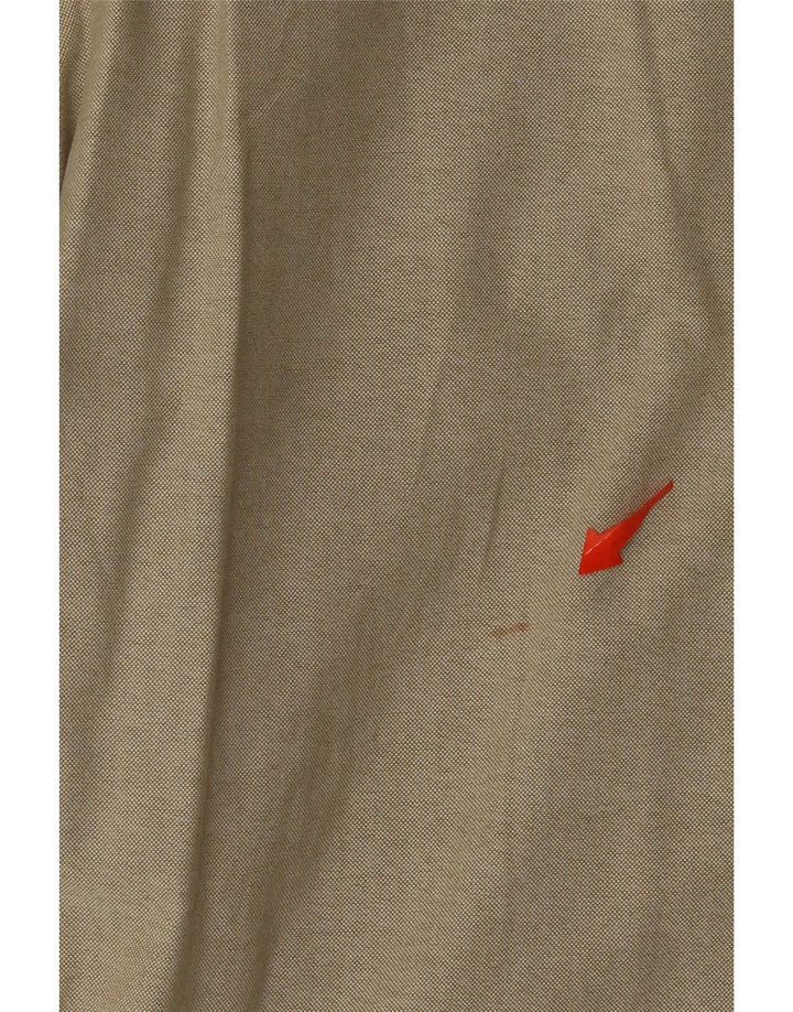 Camisa masculina ZARA Slim Fit XL algodão cáqui