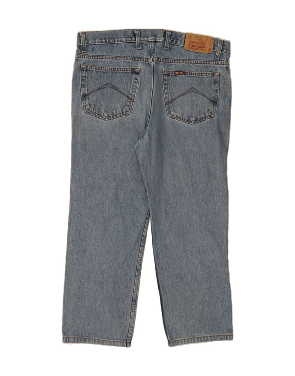 CARRERA Masculino 700 Straight Jeans W38 L25 Azul Algodão