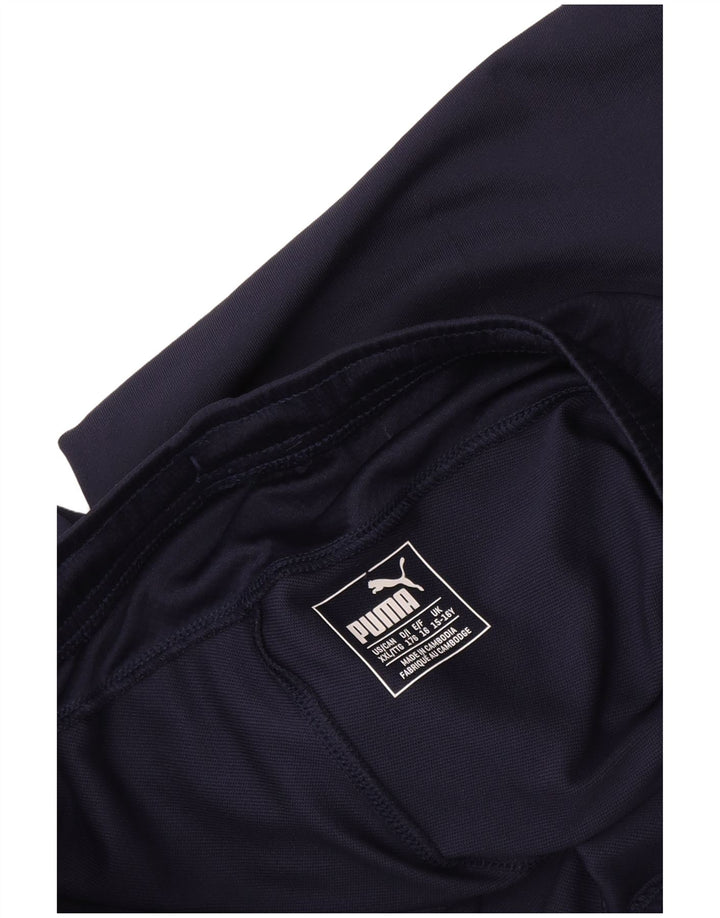 Bermuda esportiva Puma Boys 15-16 anos azul marinho