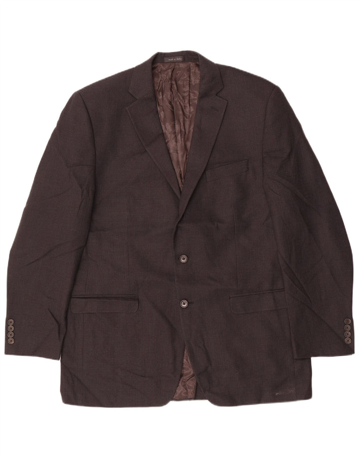 Jaqueta Blazer Masculina Ralph Lauren Longline 2 Botões Reino Unido 40 Grande Cinza