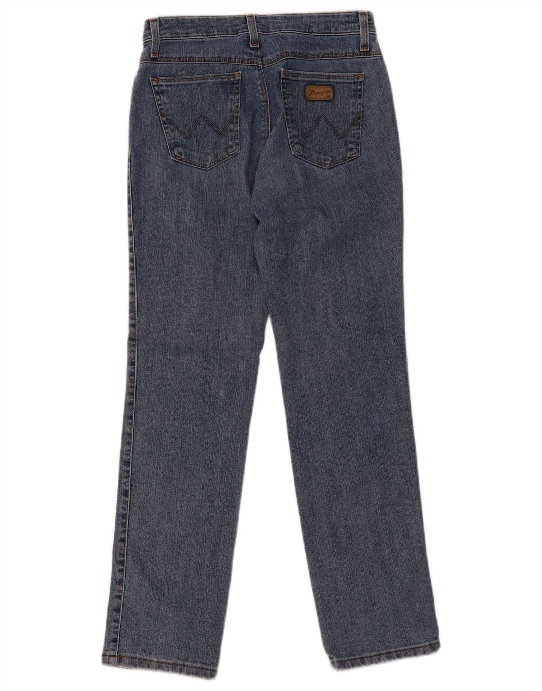 Jeans retos femininos WRANGLER W28 L28 algodão azul