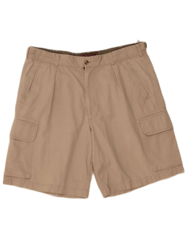 Marlboro Classics Mens Cargo Shorts EU 54 2XL W36 Bege