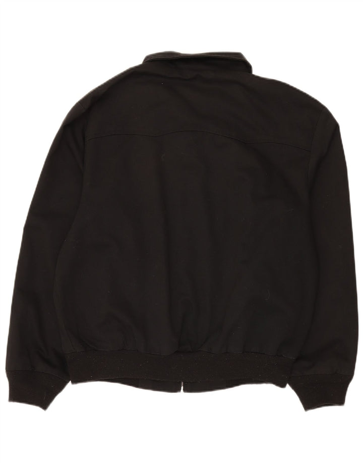 Jaqueta bomber masculina KING GEORGE UK 40 poliéster preto grande