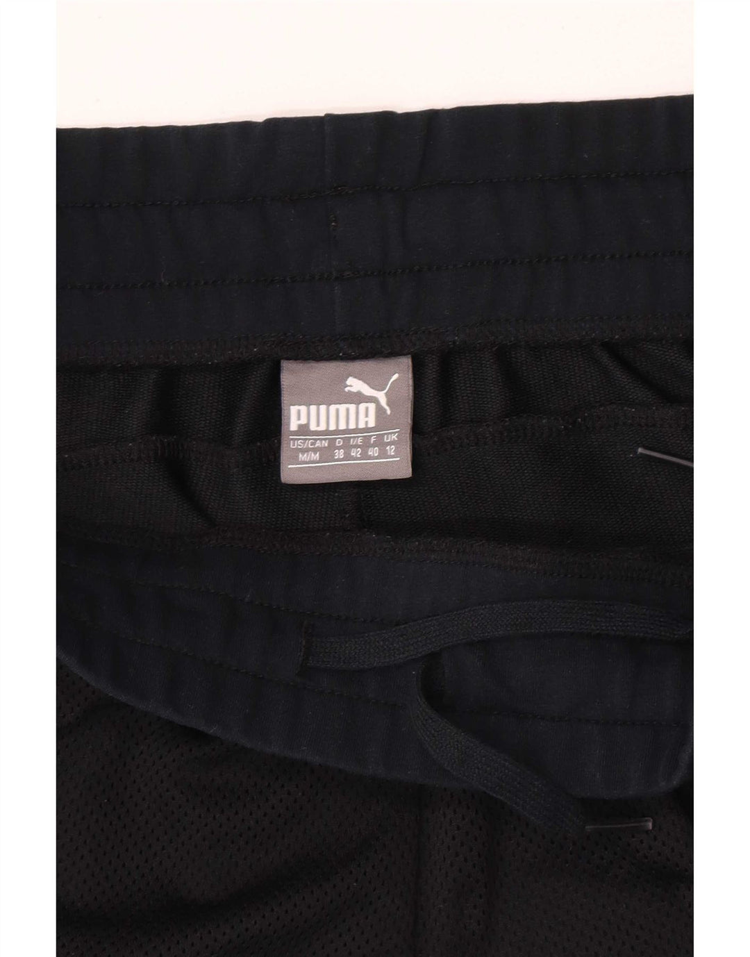 Shorts esportivos femininos Puma UK 12 médio azul marinho colorblock poliéster