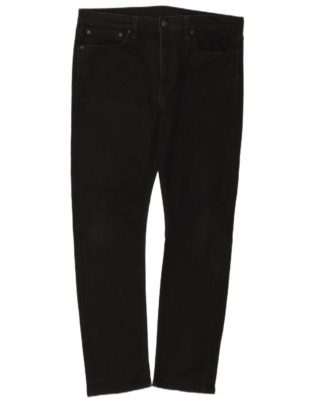 Jeans femininos Levi's Slim W36 L31 algodão preto