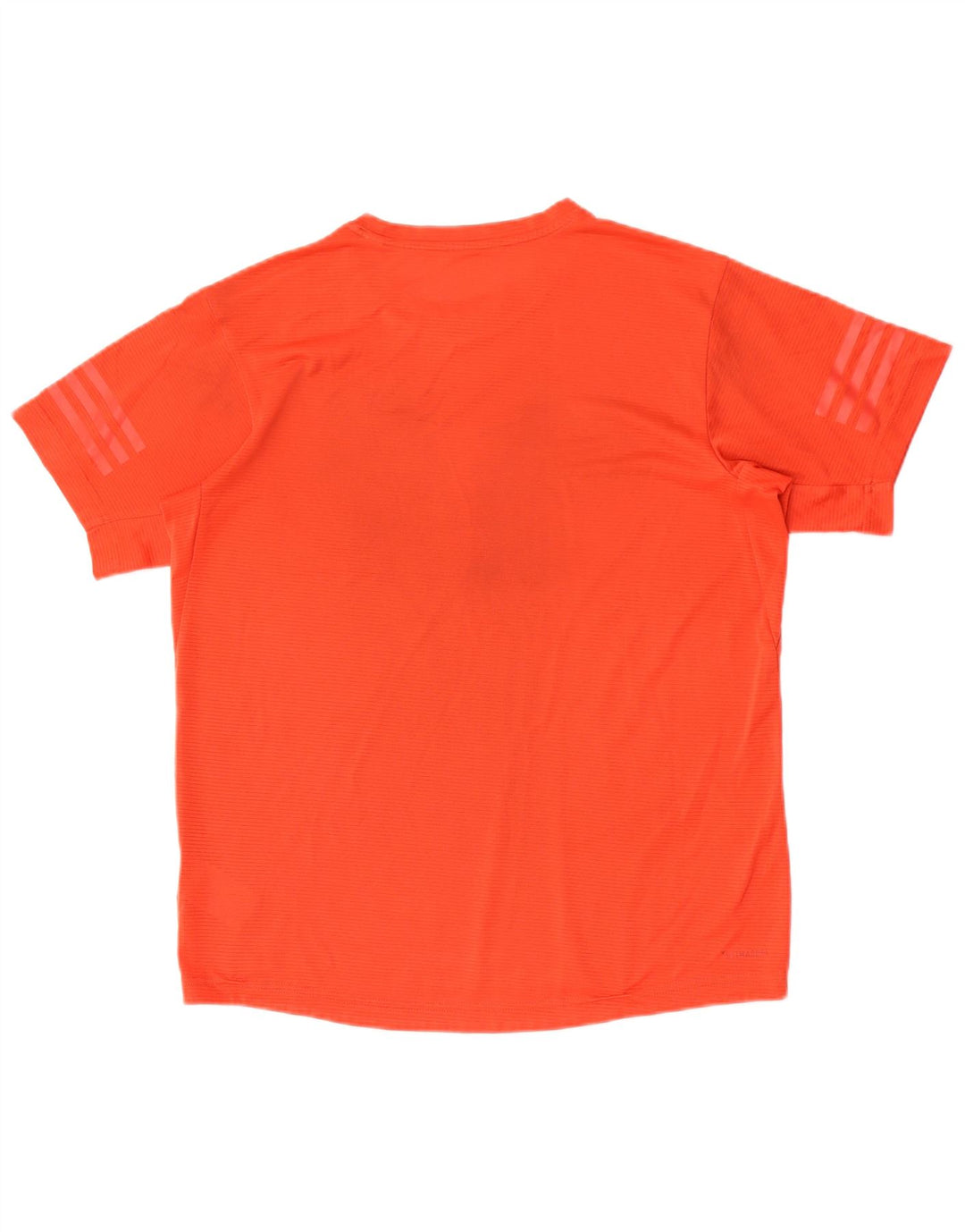 Adidas Mens Climacool Camiseta Top Médio Poliéster Vermelho