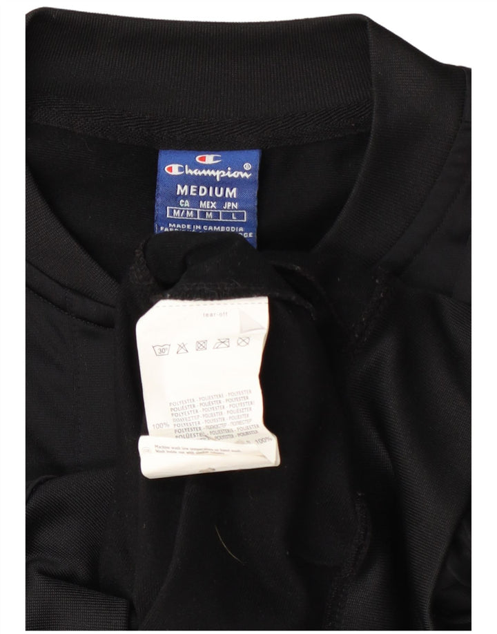 Jaqueta feminina Champion com estampa gráfica UK 14 Medium Black Colourblock