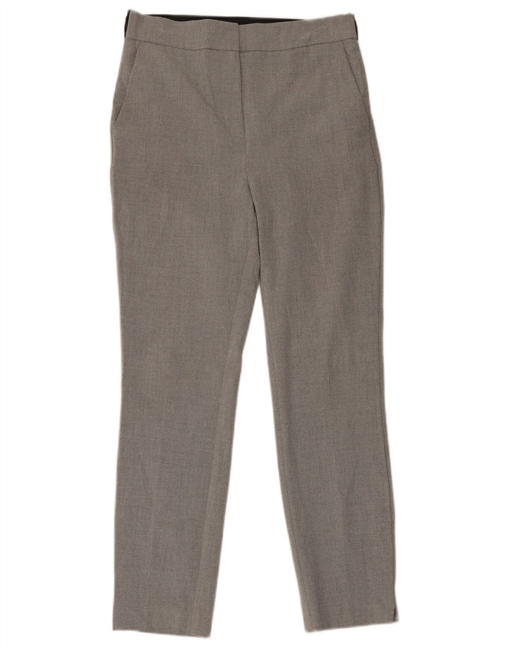 Zara Calça Chino Feminina Slim Médio W28 L27 Cinza