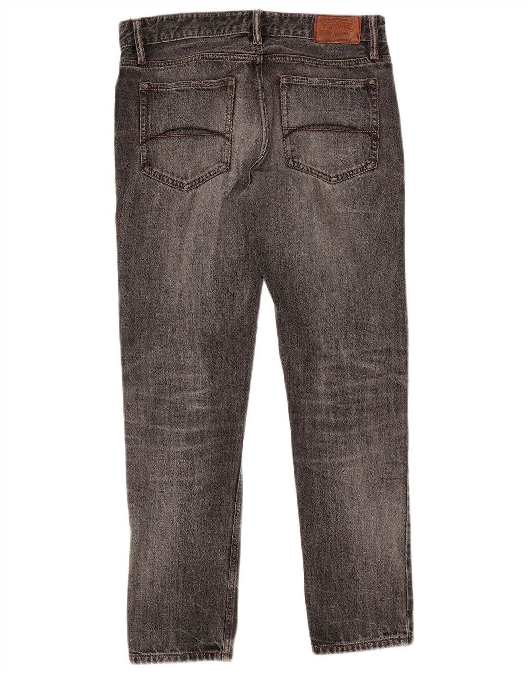 FAT FACE Jeans Slim Feminino W30 L29 Algodão Cinza