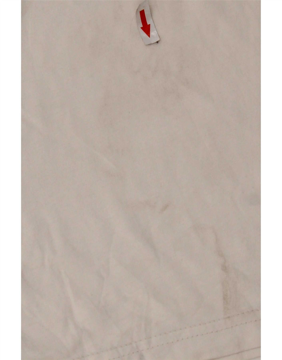 Adidas Mens Graphic T-Shirt Top Médio Algodão Branco