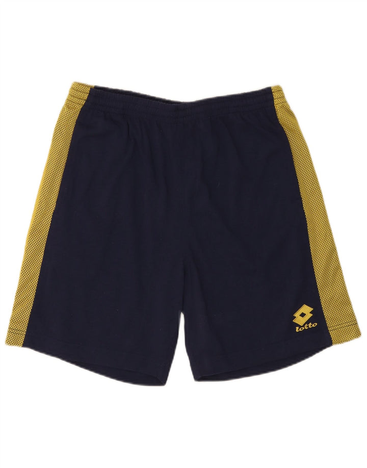 Lotto Mens Sport Shorts UK 42/44 XL Azul marinho Colourblock Poliéster
