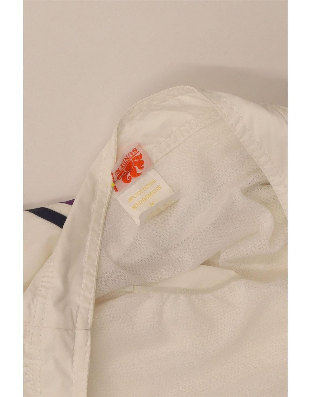 Shorts de natação masculino Sundek grande poliéster branco