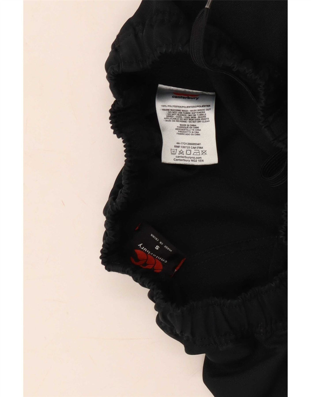 Canterbury Mens Sport Shorts Pequeno Poliéster Preto