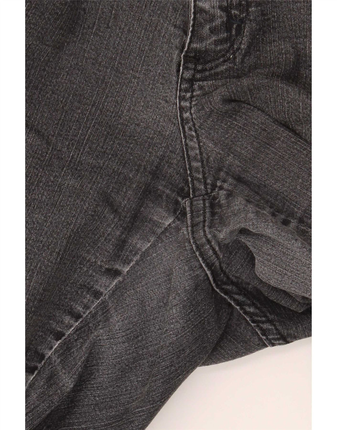 Jeans retos femininos Trussardi W31 L30 cinza