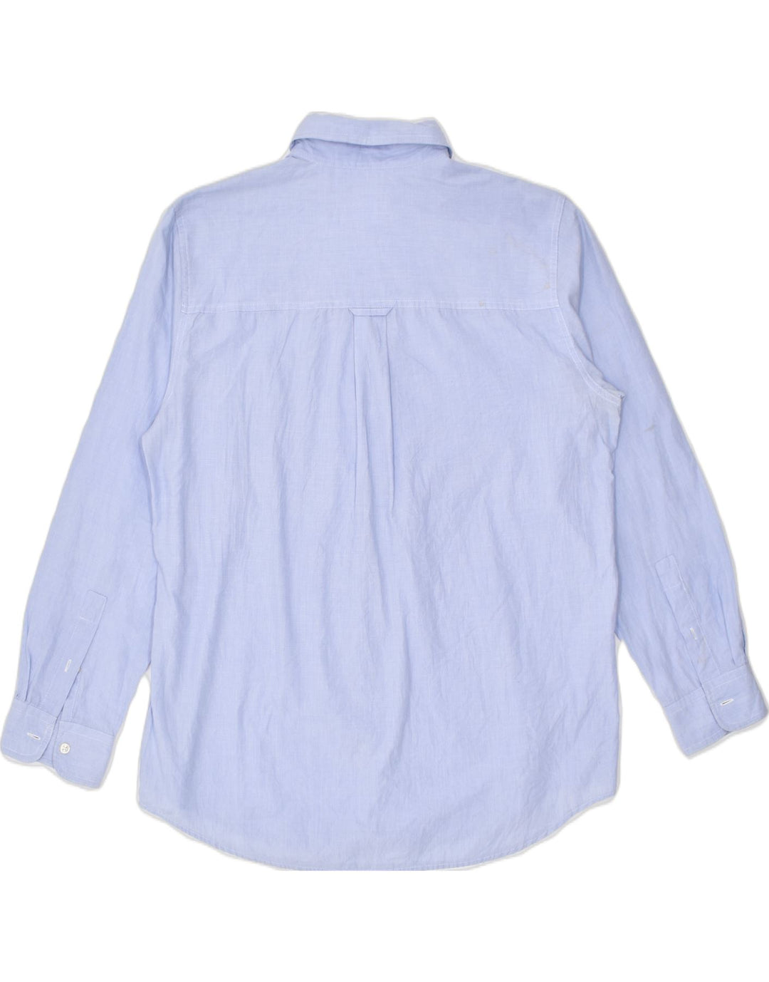 CHAPS Mens Shirt Medium Blue Cotton | Vintage | Thrift | Second-Hand | Used Clothing | Messina Hembry 