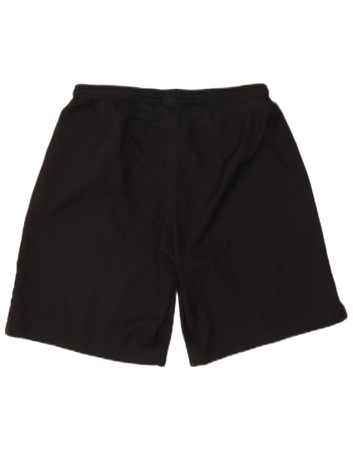Shorts esportivos masculinos Nike Dri Fit grandes pretos