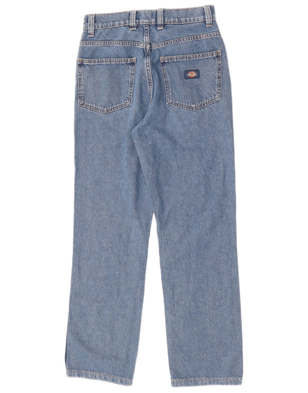 Calça jeans reta feminina Dickies W27 L28 azul