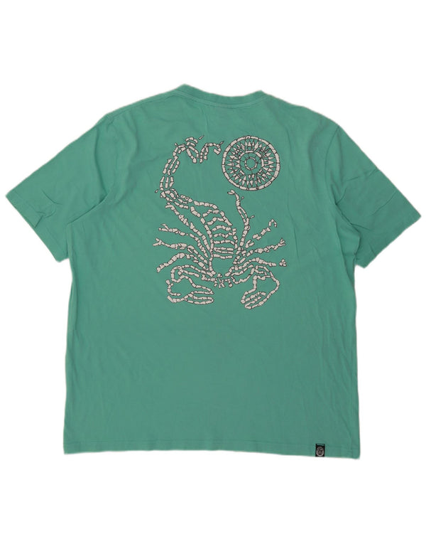Camiseta gráfica masculina Scorpion Bay Top 2XL verde