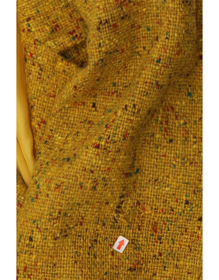 Jaqueta blazer feminina Yves Saint Laurent UE 38 médio amarelo manchado