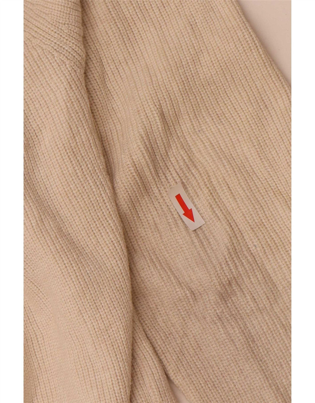 Zara Suéter masculino com gola canoa médio algodão branco