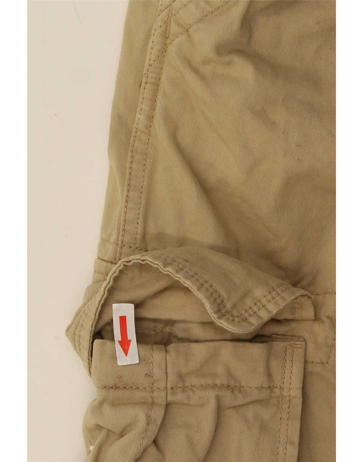 Shorts cargo masculino Gant W36 grande algodão bege