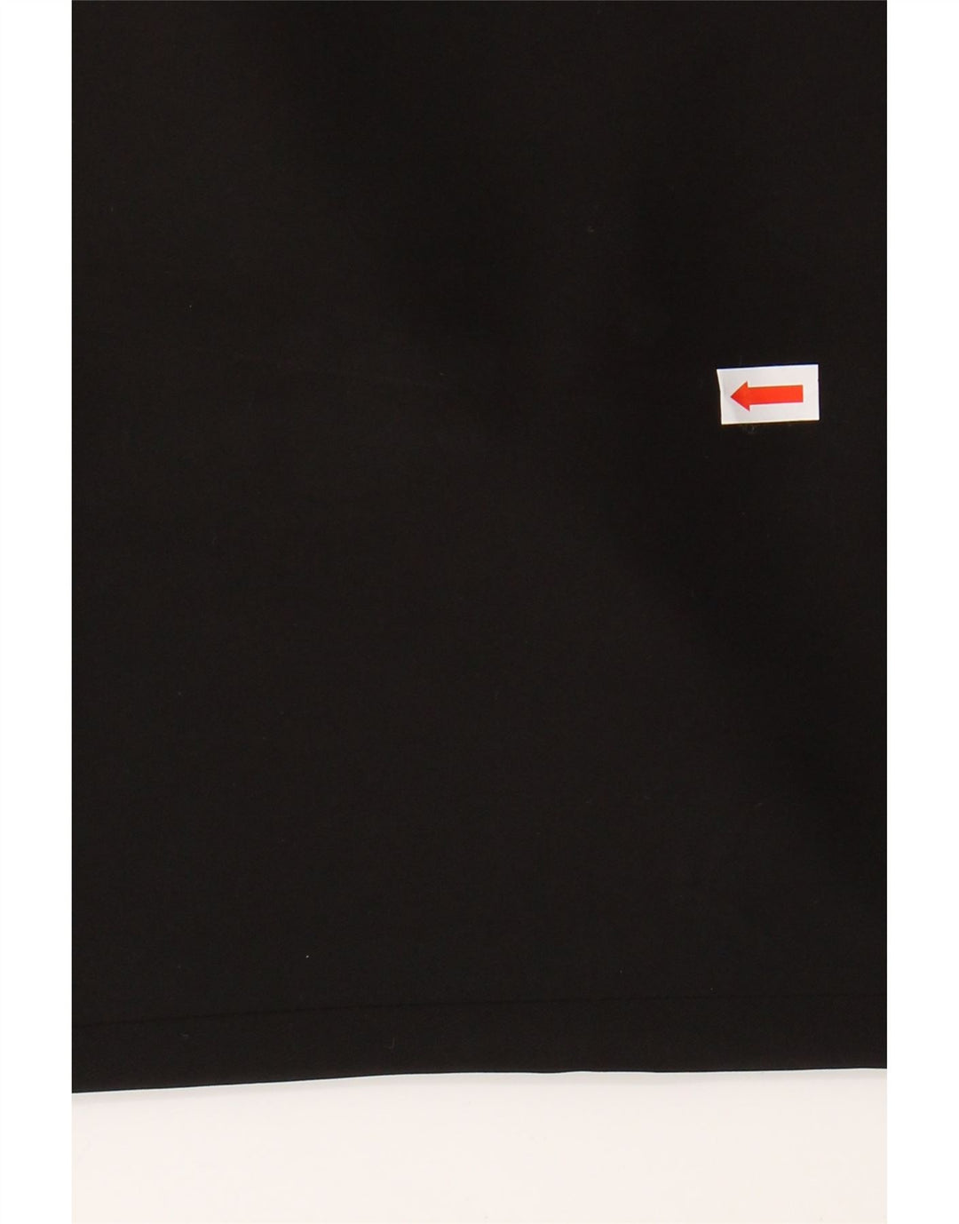 CALVIN KLEIN Calça feminina de terno reto W28 L30 poliéster preto