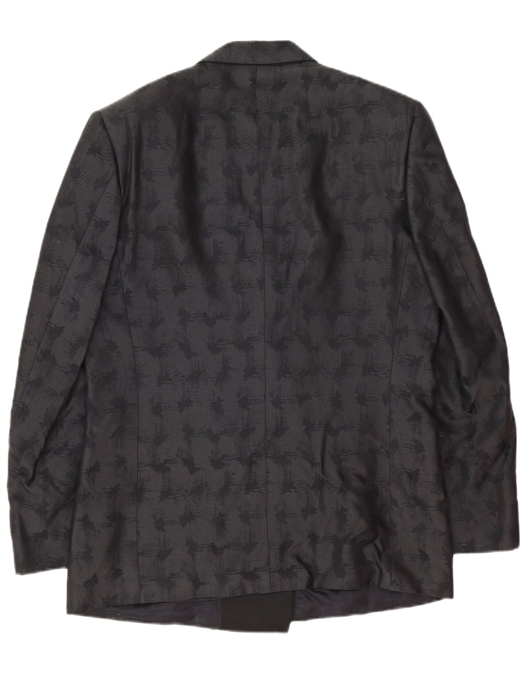 Jaqueta Blazer Masculina Pierre Cardin IT 50 Grande Preto Geométrico Clássico