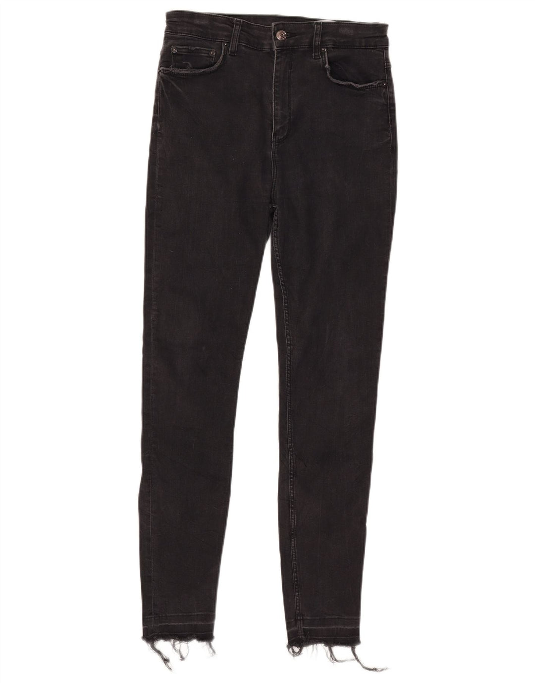 Zara Jeans Skinny Feminino EU 40 Médio W30 L28 Preto