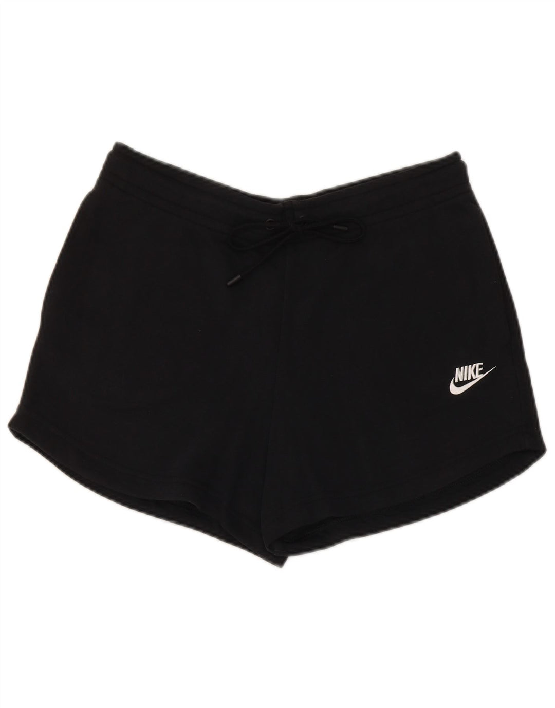 Shorts esportivos femininos Nike UK 10 pequenos pretos