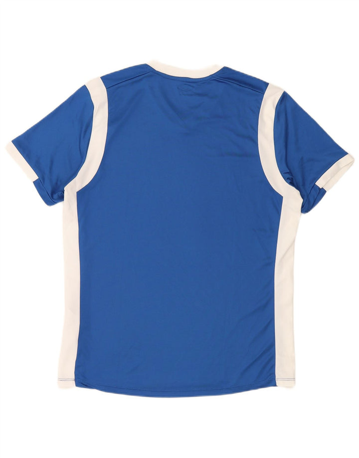 Umbro Camiseta Masculina Top Grande Azul Colorblock Poliéster