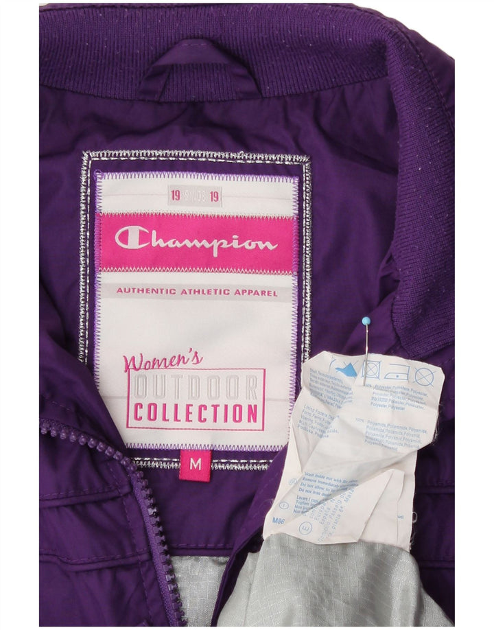 Jaqueta bomber feminina Champion UK 14 poliéster roxo médio