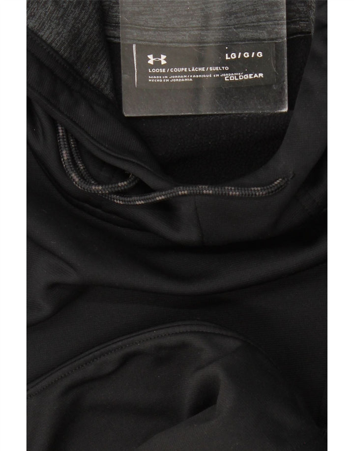 UNDER ARMOUR Suéter feminino com capuz Cold Gear Reino Unido 16 grande preto