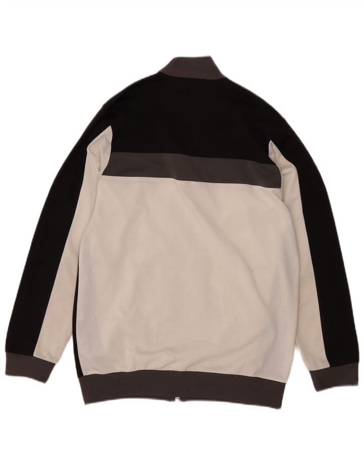 Jaqueta Puma Meninos Treino Top 11-12 Anos Branco Colorblock