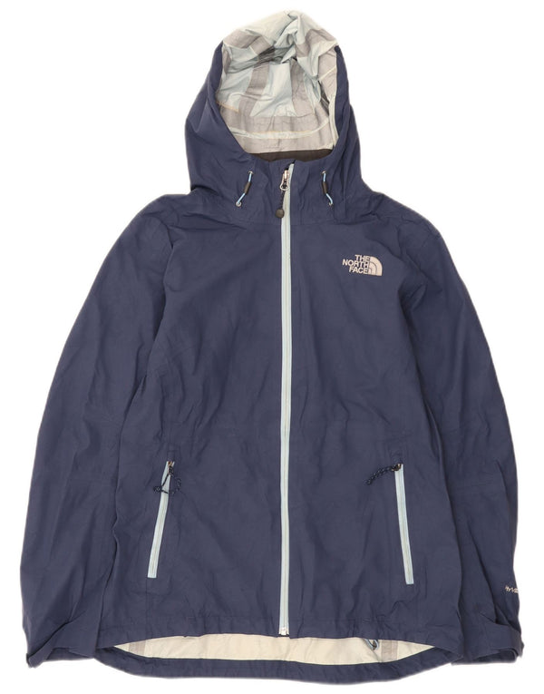 Jaqueta de chuva com capuz Hyvent feminino The North Face Reino Unido 14 médio azul marinho