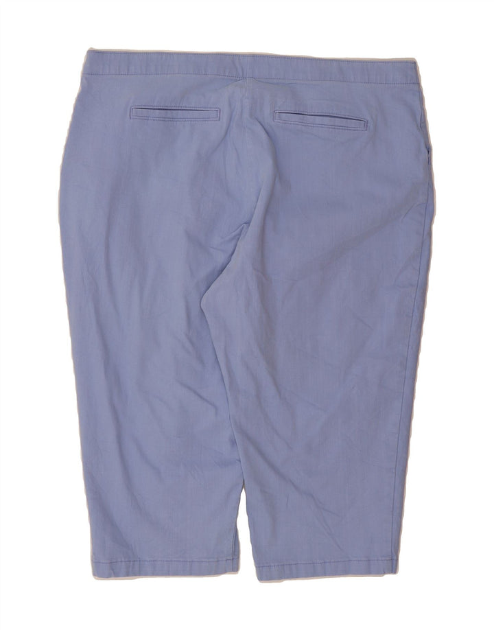 LEE Womens Riders Bermuda Shorts US 18 2XL W38  Blue Cotton Vintage Lee and Second-Hand Lee from Messina Hembry 